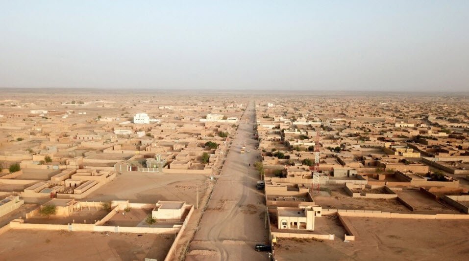 Kidal Desert Landscapes, Kidal Region, Mali